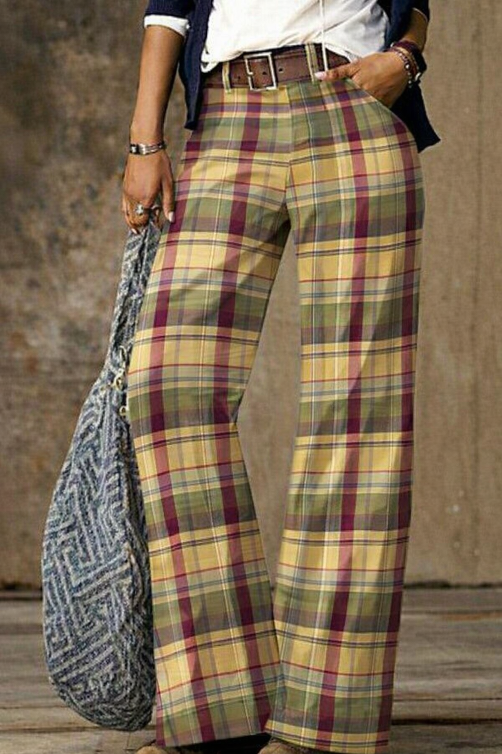 Women's Boho Patchwork Harem Pants