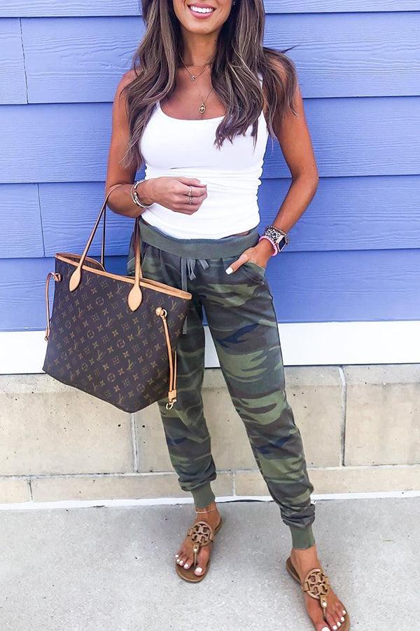 Daily Camouflage Sporty Pants